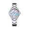 Womens Fashion Diamond Watch Mother Of Pearl Face Style
